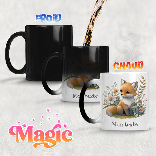 Personalized Magic Mug - Fox