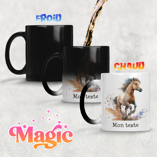 Personalized Magic Mug - Horse