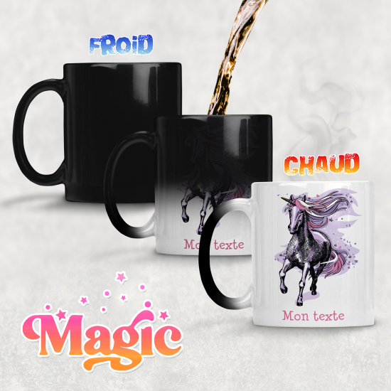 Personalized Magic Mug - Horse