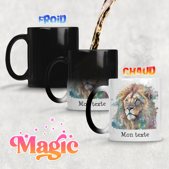 Personalized Magic Mug - Lion