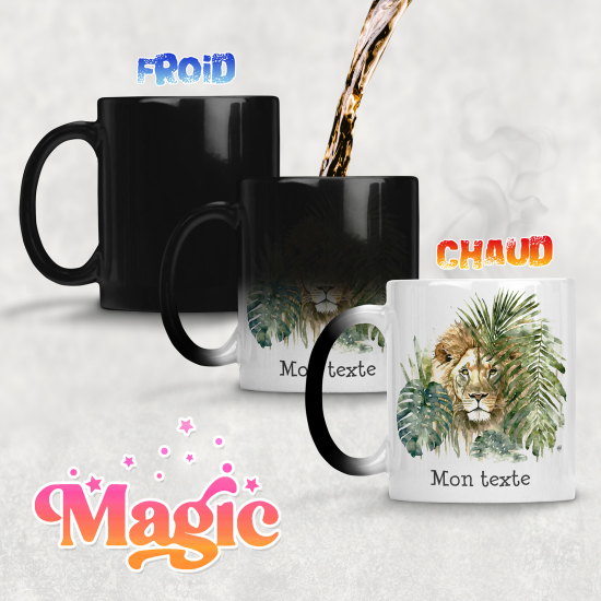 Personalized Magic Mug - Lion