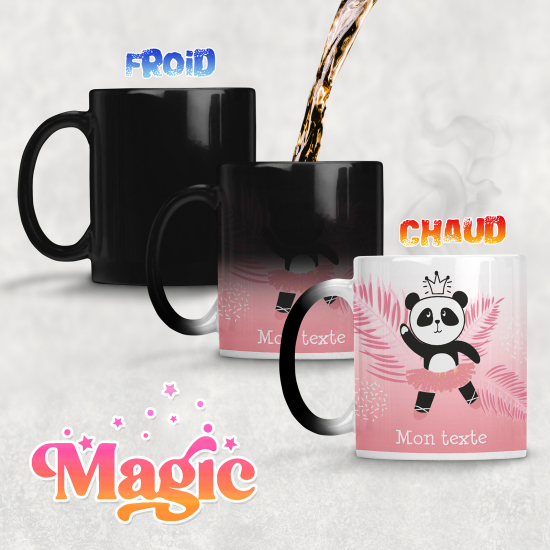 Personalized Magic Mug - Panda Dancer