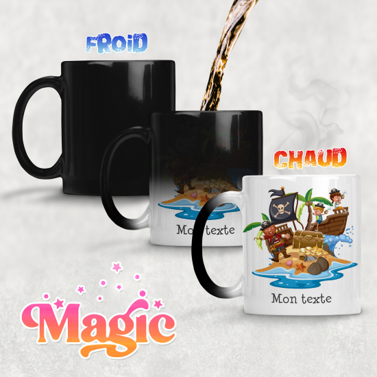 Personalized Magic Mug - Pirates