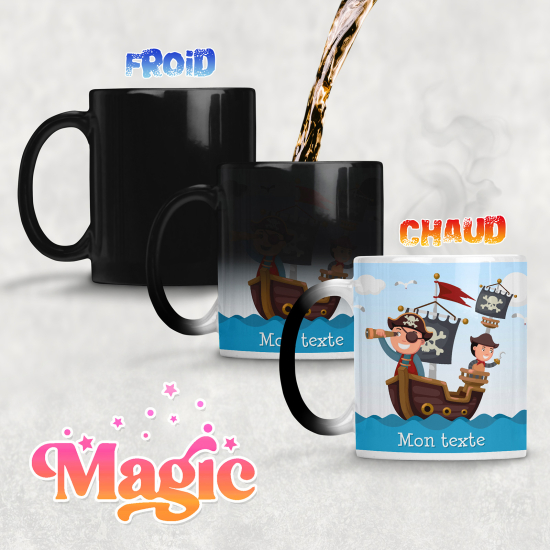 Personalized Magic Mug - Pirates