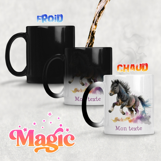 Personalized Magic Mug - Pony