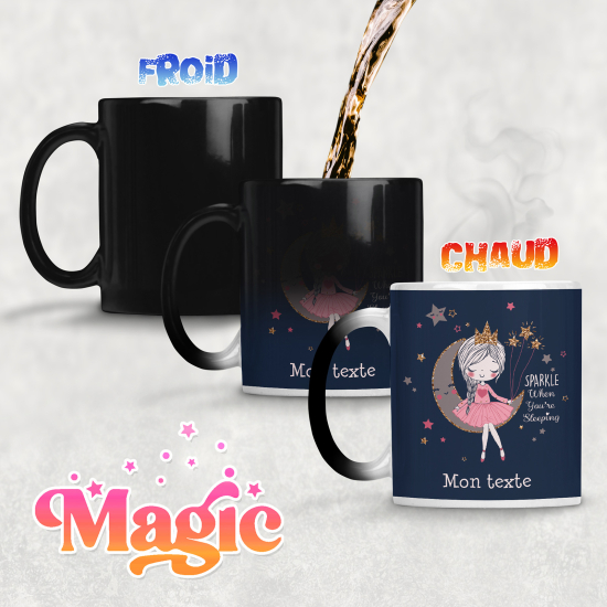 Personalized Magic Mug - Princess Moon