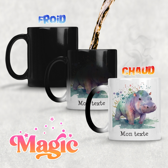 Personalized Magic Mug - Rhinoceros