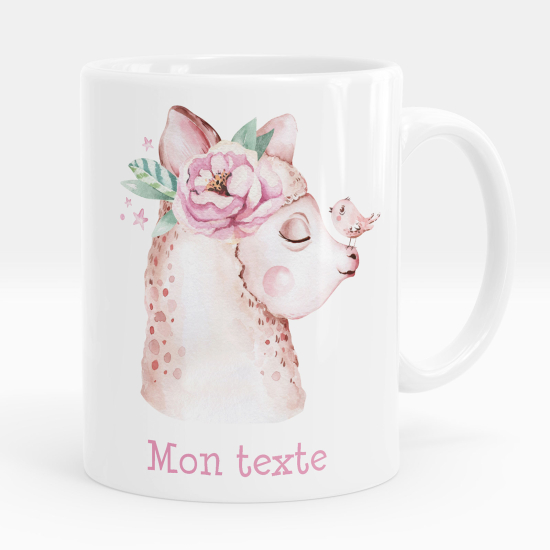 Personalized Mug - Flower lama