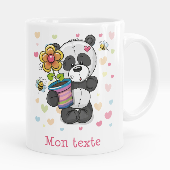 Personalized Mug - Flower panda