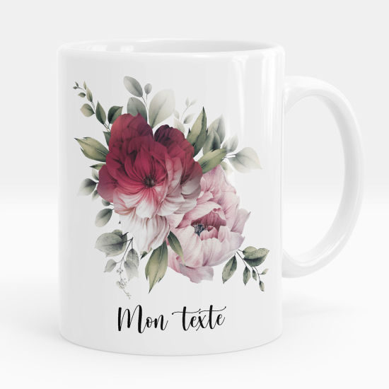 Personalized Mug - Flowers