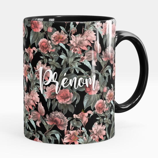 Personalized Mug - Flowers