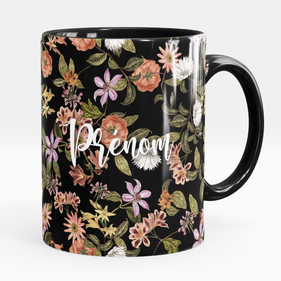 Personalized Mug - Flowers