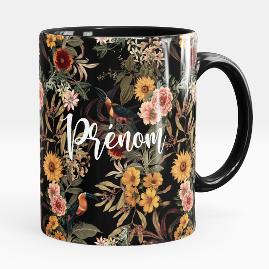 Personalized Mug - Flowers