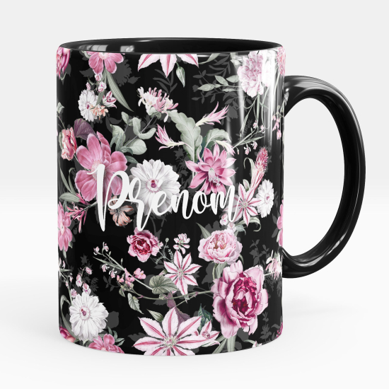 Personalized Mug - Flowers