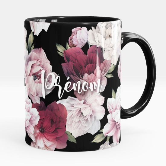 Personalized Mug - Flowers