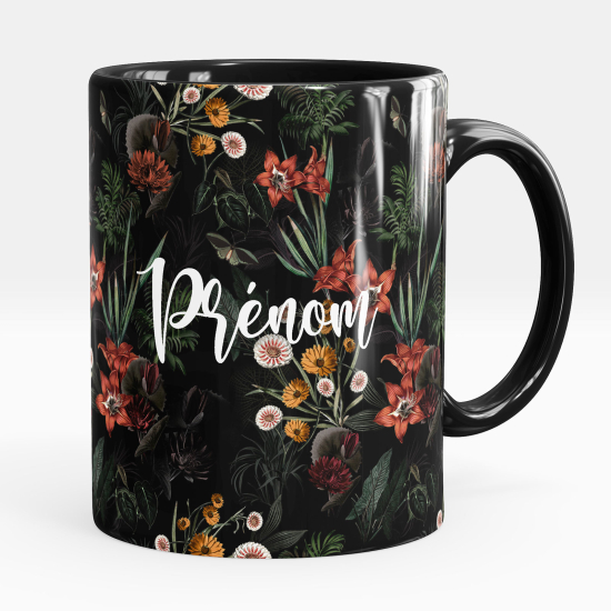 Personalized Mug - Flowers