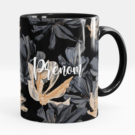 Personalized Mug - Flowers