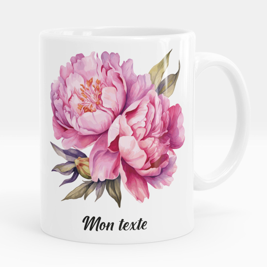 Personalized Mug - Flowers