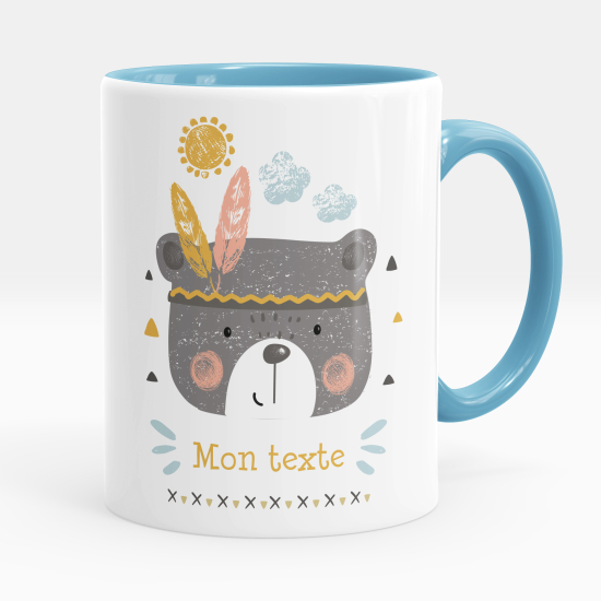 Personalized Mug - Indian bear cub