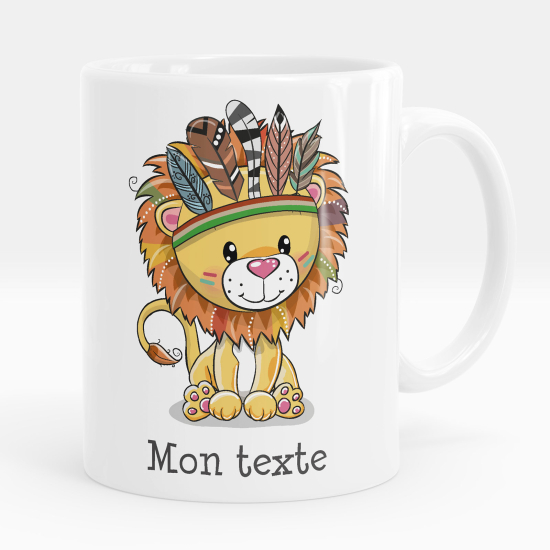 Personalized Mug - Indian lion