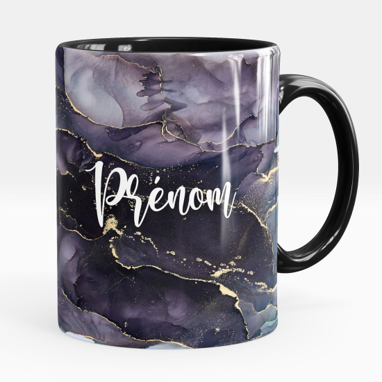 Personalized Mug - Marbled effect