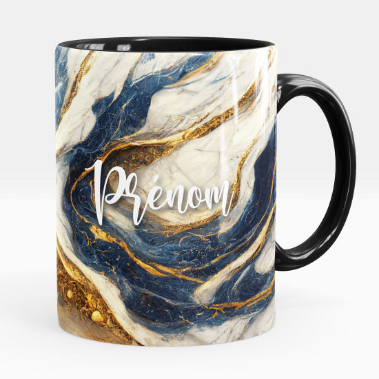 Personalized Mug - Marbled effect