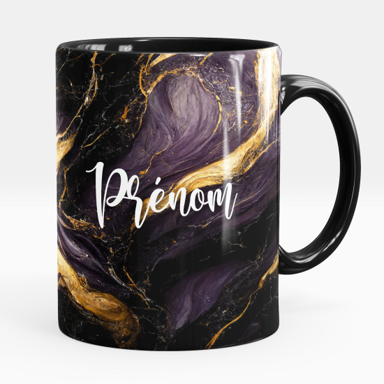 Personalized Mug - Marbled effect