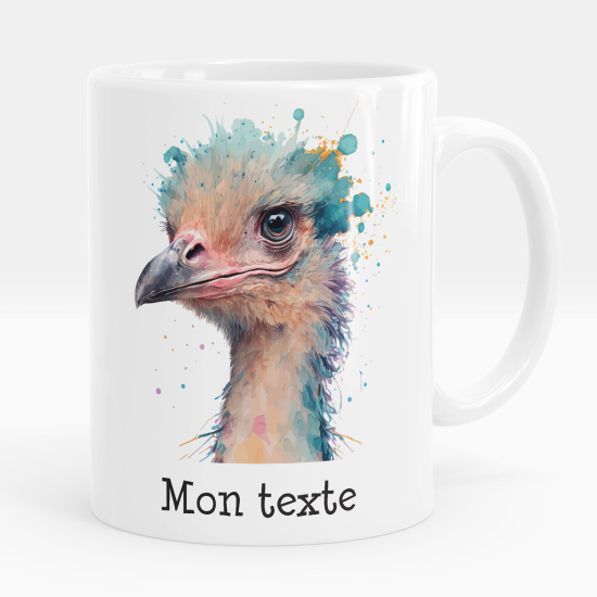 Personalized Mug - Ostrich