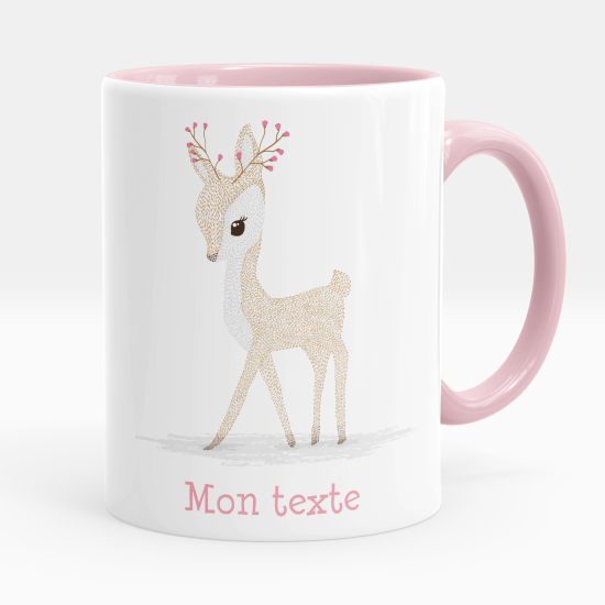 Personalized Mug - pretty fawn