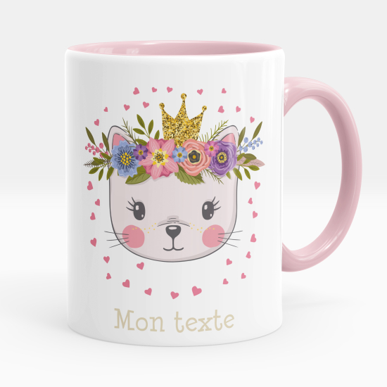 Personalized Mug - Princess kitten