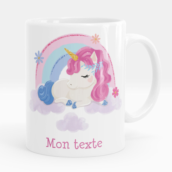 Personalized Mug - Rainbow Unicorn