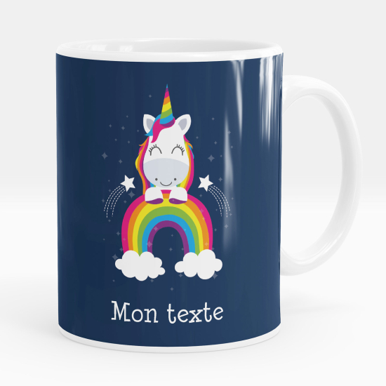 Personalized Mug - Rainbow Unicorn