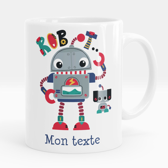 Personalized Mug - Robots