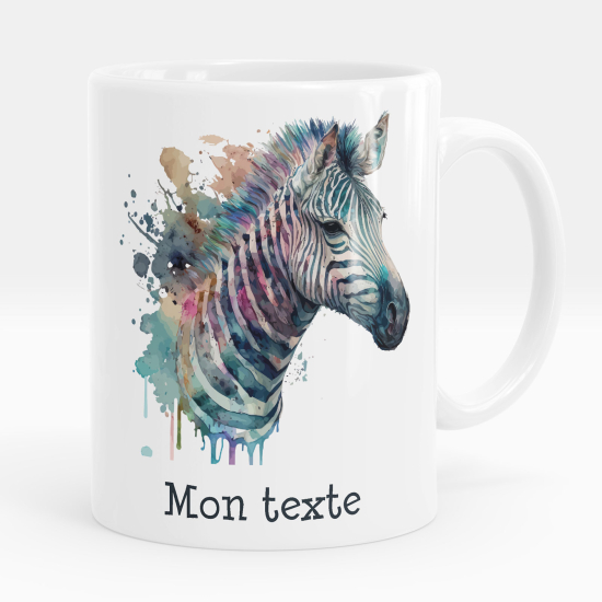 Personalized Mug - Zebra