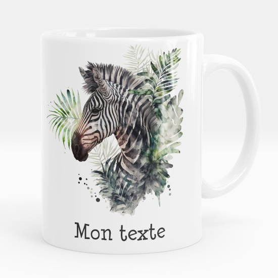 Personalized Mug - Zebra