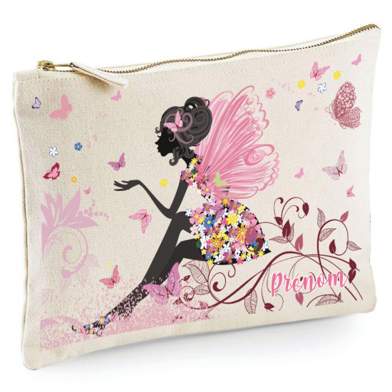 Personalized Pencil / Pouch - Butterfly Fairy