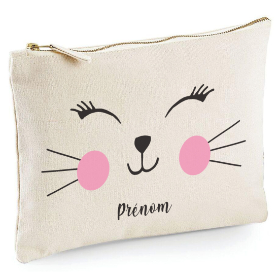 Personalized Pencil / Pouch - Cat