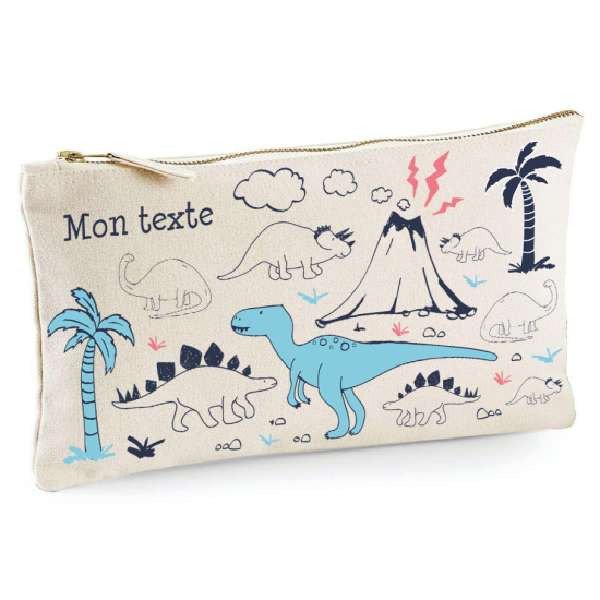 Personalized Pencil / Pouch - Dinosaurs