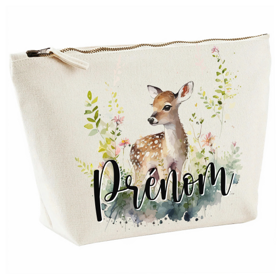 Personalized Pencil / Pouch - Fawn