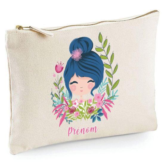 Personalized Pencil / Pouch - Little girl