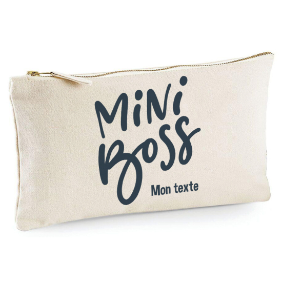 Personalized Pencil / Pouch - Mini boss