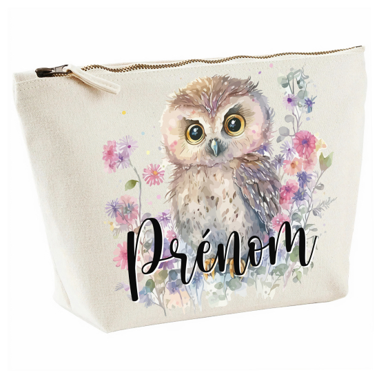 Personalized Pencil / Pouch - Owl