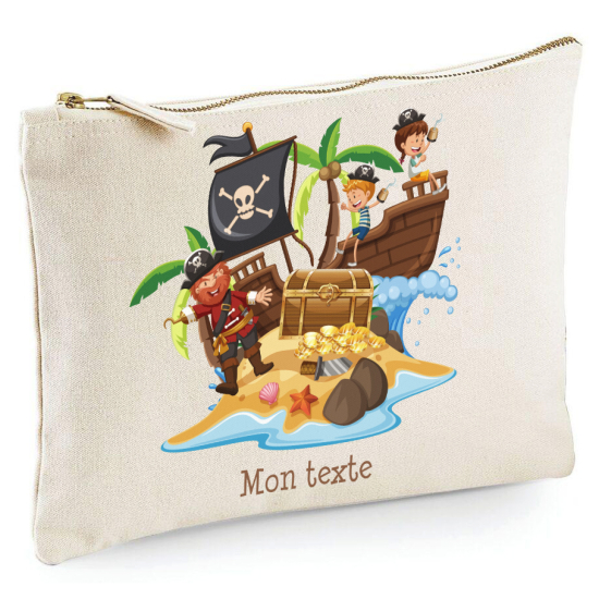 Personalized Pencil / Pouch - Pirates