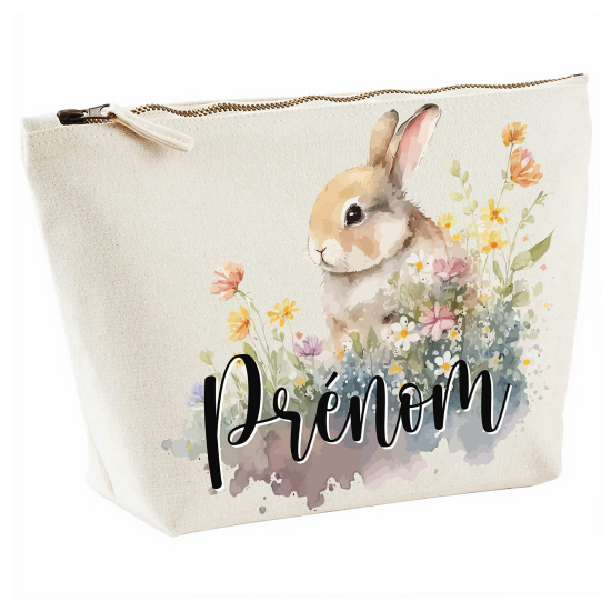 Personalized Pencil / Pouch - Rabbit