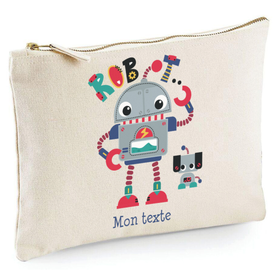 Personalized Pencil / Pouch - Robot