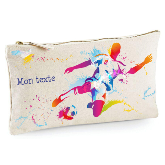 Personalized Pencil / Pouch - Soccer player