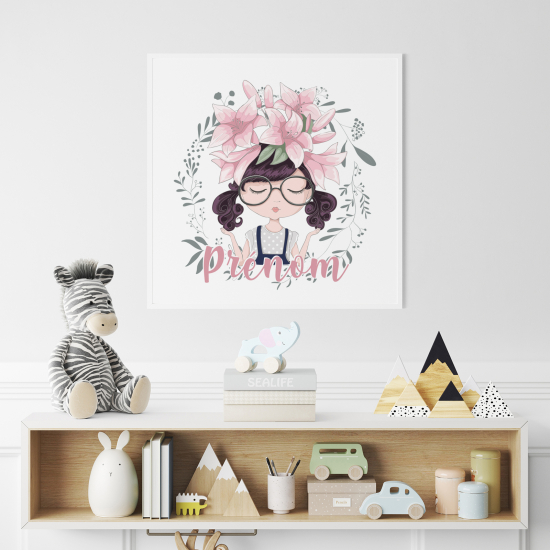 Personalized Poster for Kids - Girl