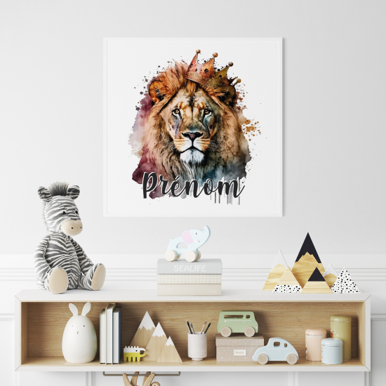 Personalized Poster for Kids - Lion King