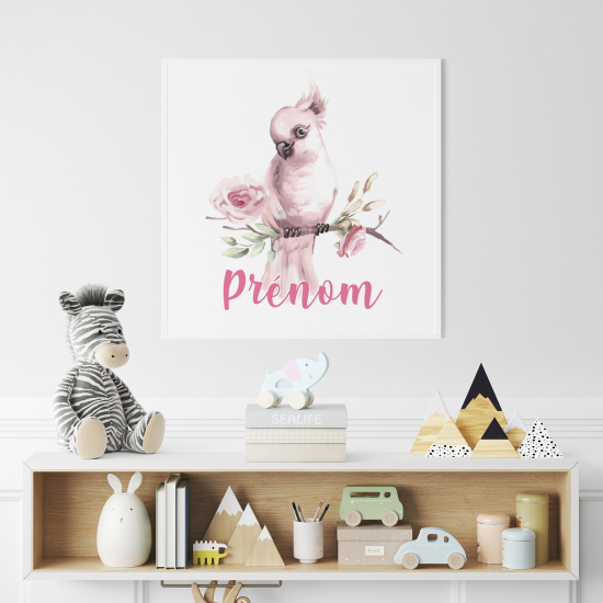 Personalized Poster for Kids - Parrot