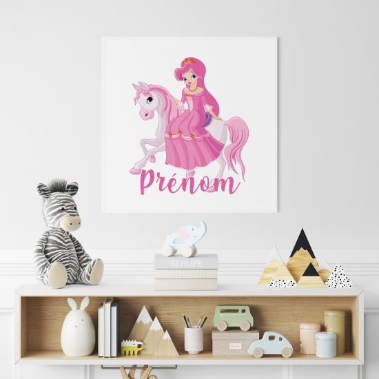 Personalized Poster for Kids - Princess